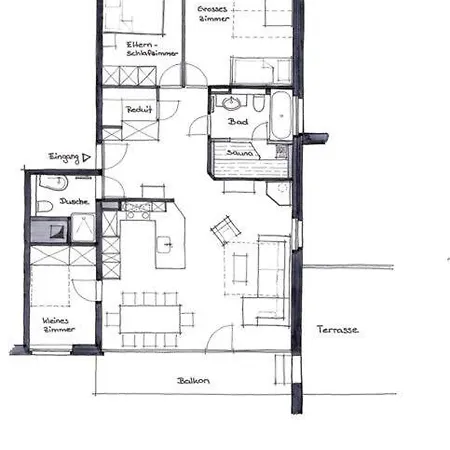 Dachwohnung Mit Sauna, Dachterrasse Und Aussicht Apartment St. Moritz