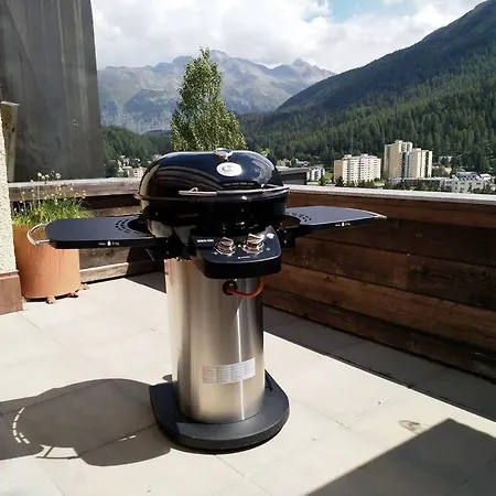 Dachwohnung Mit Sauna, Dachterrasse Und Aussicht Lejlighed St. Moritz